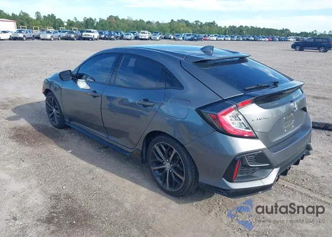 2021 Honda Civic Sport z USA, uszkodzony, nr VIN SHHFK7H49MU228136